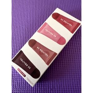 Tower 28 Lil Softies 2.0 Tinted Lip Treatment Set 4 x .17 oz New Limited Edition
